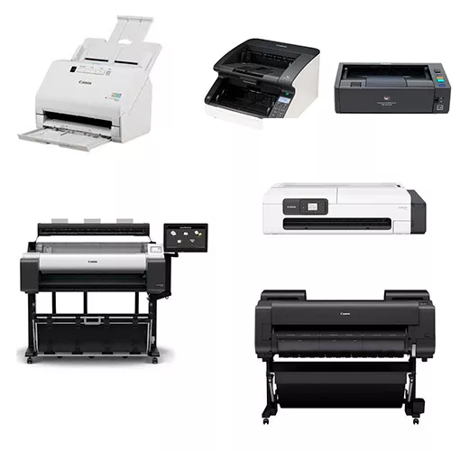 equipos Canon - concepto risografico