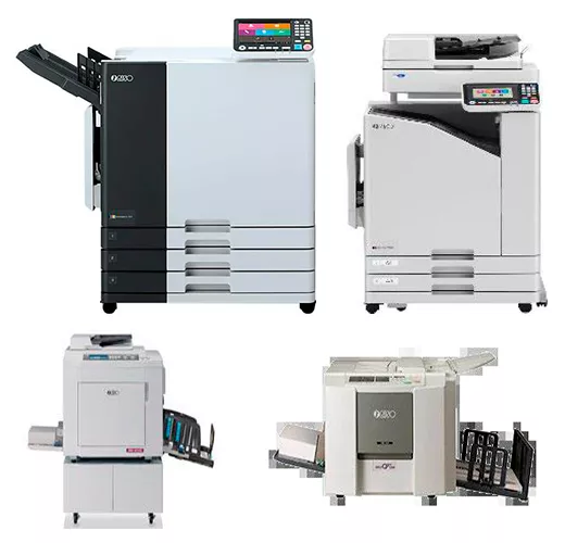 equipos Riso - concepto risografico